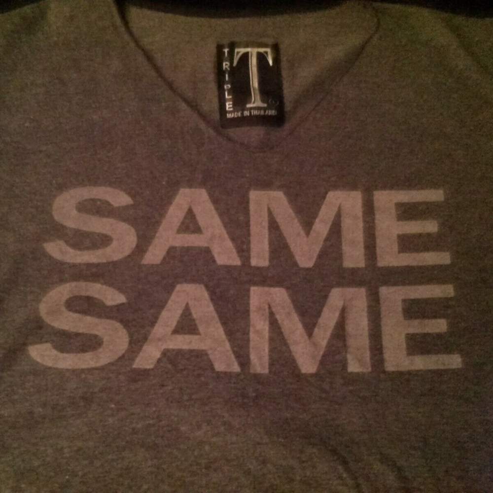 Same Same But Different Womens Personalized Tshirt